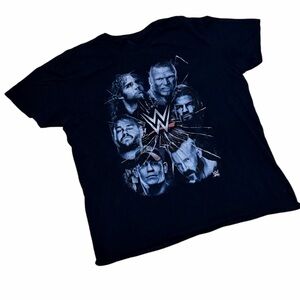 wwe 2016 roster graphic black tee